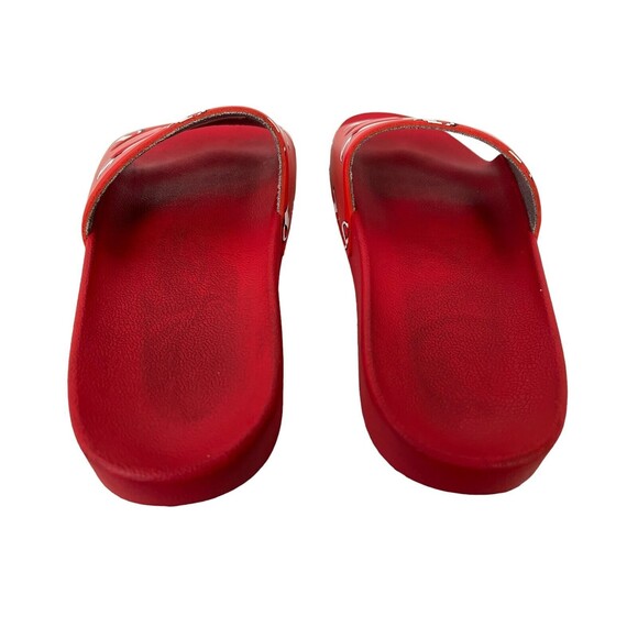 CHAMPION IPO Sandals  Men's Size 8  Camo Logo Slide  Red - Picture 10 of 12